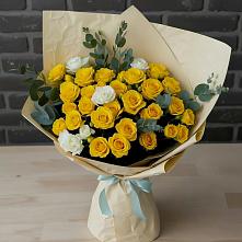 Букет цветов из:  Розы в Ахметовскую