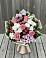 Букет цветов из: Альстромерии, Гвоздики, Розы и Хризантемы в Ахметовскую