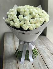 Букет 35 Белых роз #REPLACE_PRED# Ахметовскую
