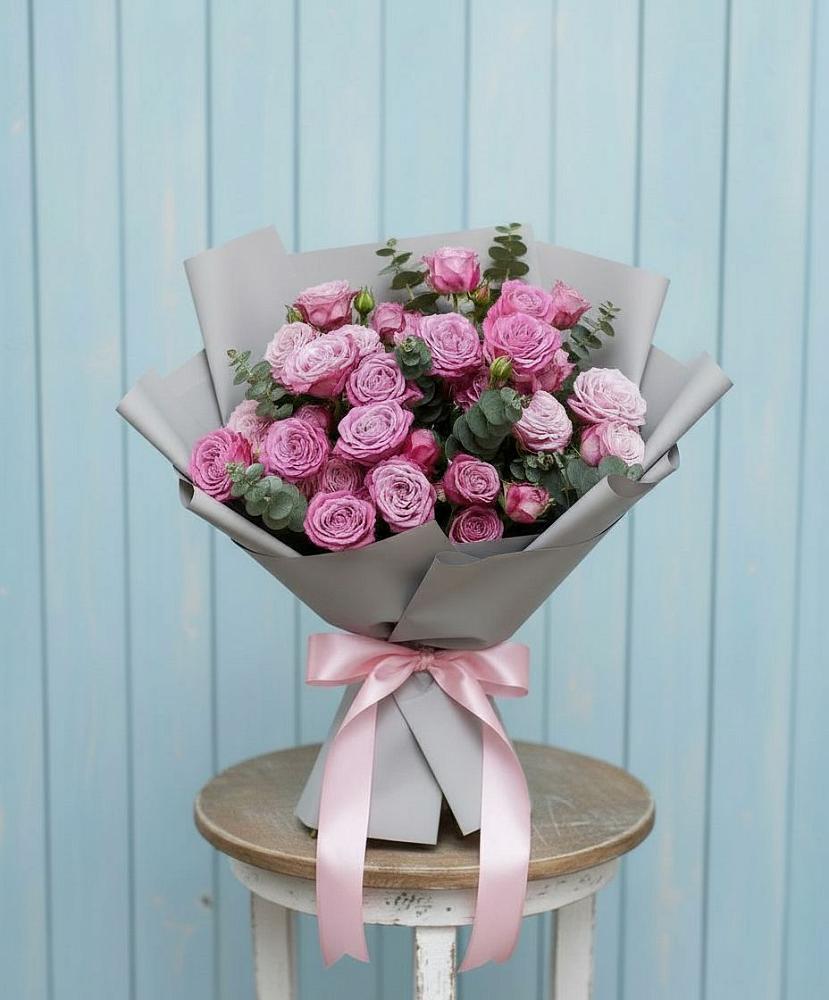 Букет цветов из: Розы в Ахметовскую