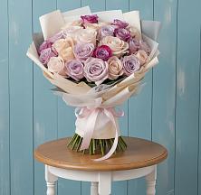 Букет цветов из:  Розы в Ахметовскую