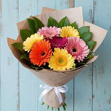 Букет цветов из:  Герберы в Ахметовскую