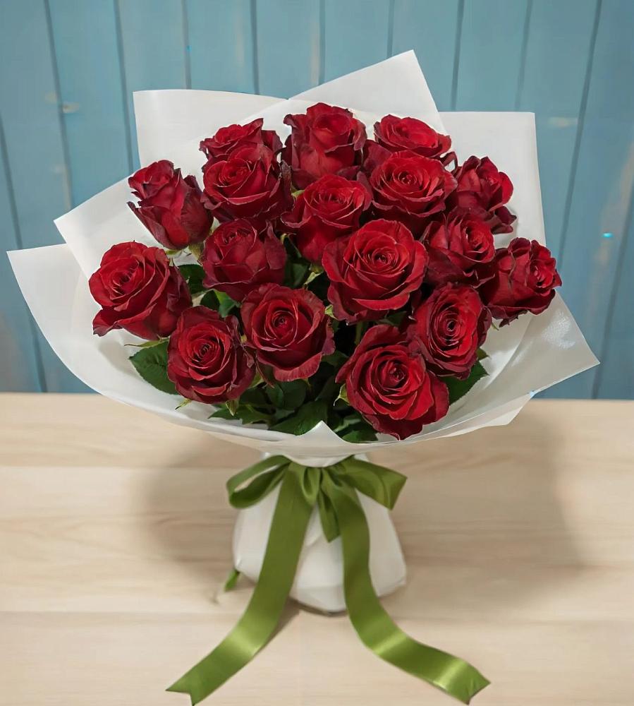 Букет Красные розы в Ахметовскую