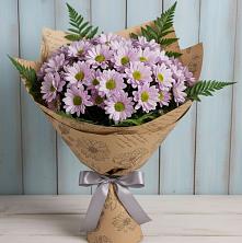 Букет цветов из:  Хризантемы в Ахметовскую