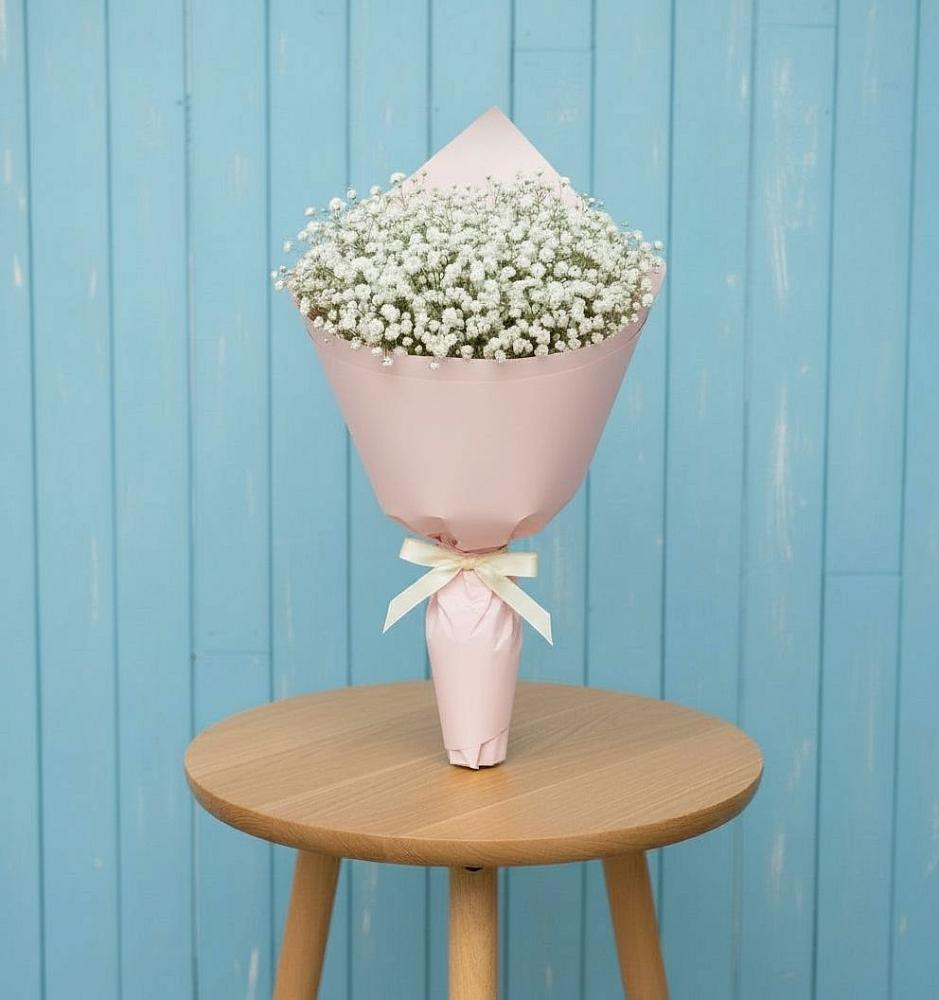 Букет цветов из: Гипсофила в Ахметовскую