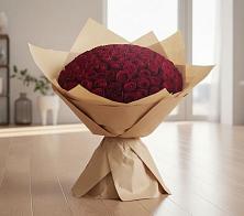 Букет 101 Красная роза в Ахметовскую