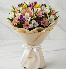Букет цветов из:  Альстромерии #REPLACE_PRED# Ахметовскую