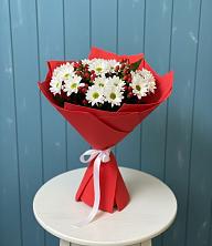 Букет цветов из:  Хризантемы в Ахметовскую