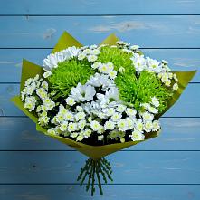 Букет цветов из:  Хризантемы в Ахметовскую