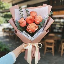 Букет цветов из:  Розы в Ахметовскую