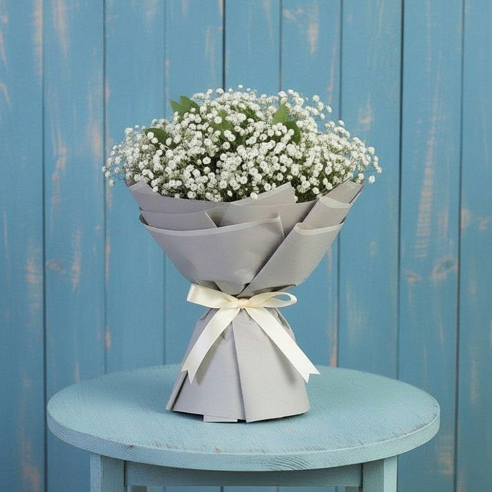 Букет цветов из: Гипсофила в Ахметовскую