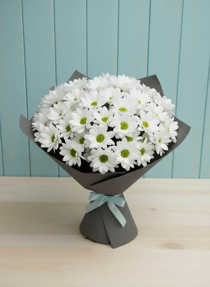 Букет цветов из: Хризантемы в Ахметовскую