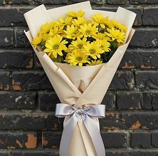 Букет цветов из:  Хризантемы в Ахметовскую