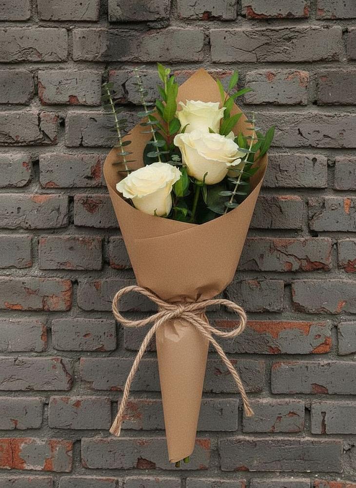 Букет цветов из: Розы в Ахметовскую