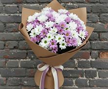 Букет цветов из:  Хризантемы в Ахметовскую