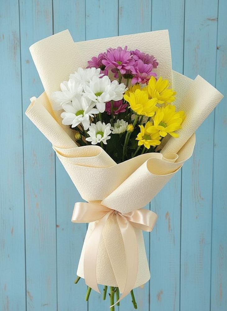 Букет цветов из: Хризантемы в Ахметовскую