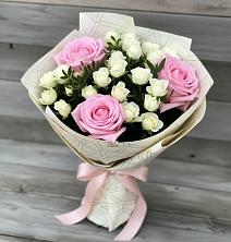 Букет цветов из:  Розы в Ахметовскую