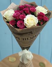 Букет цветов из:  Розы в Ахметовскую