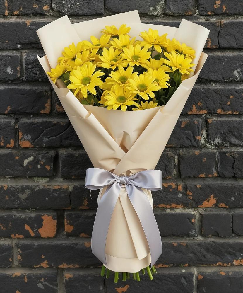 Букет цветов из: Хризантемы в Ахметовскую