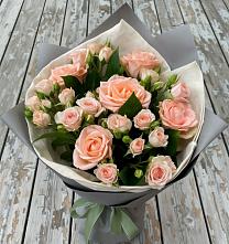 Букет цветов из:  Розы #REPLACE_PRED# Ахметовскую