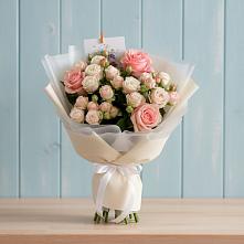 Букет цветов из:  Розы в Ахметовскую