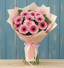 Букет цветов из:  Герберы в Ахметовскую