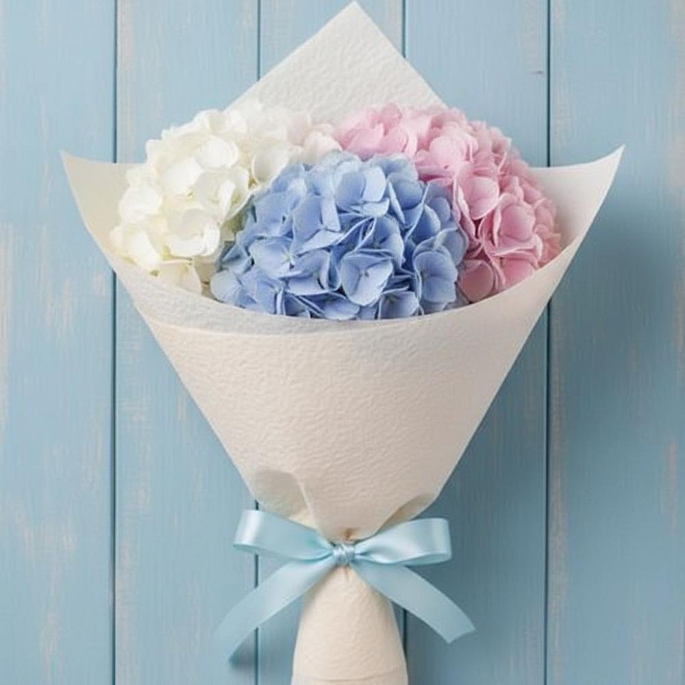 Букет цветов из: Гортензия в Ахметовскую