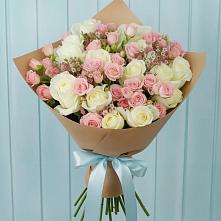 Букет цветов из:  Розы в Ахметовскую